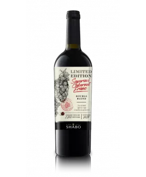 Вино тихе SHABO Limited Edition Сапераві-Каберне-Фран сухе червоне 0.75л. - інтернет-магазин SHABO