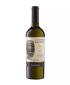 Вино тихе SHABO Limited Edition Фльор кріплене десертне біле  0.75л. - інтернет-магазин SHABO
