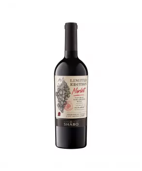 Вино тихе SHABO Limited Edition Мерло природно-напівсолодке червоне 0.75л. Вино тихе SHABO Limited Edition Мерло природно-напівсолодке червоне 0.75л. - інтернет-магазин SHABO