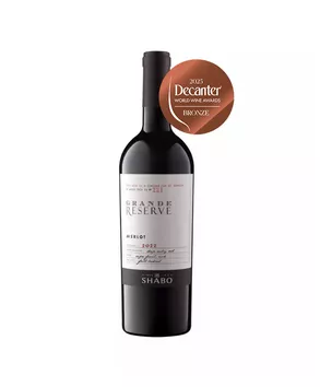 Вино тихе SHABO Grande Reserve Мерло сухе червоне 0.75л. - інтернет-магазин SHABO
