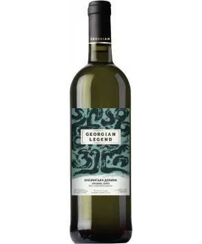 Вино тихе Georgian Legend Алазанська долина напівсолодке біле 0.75л. - інтернет-магазин SHABO