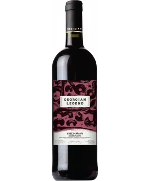 Вино тихе Georgian Legend Кіндзмараулі напівсолодке червоне 0.75л. - інтернет-магазин SHABO