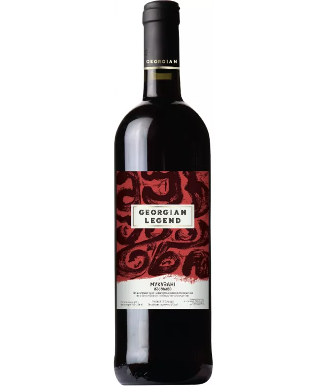 Вино тихе Georgian Legend Мукузані сухе червоне 0.75л. - інтернет-магазин SHABO