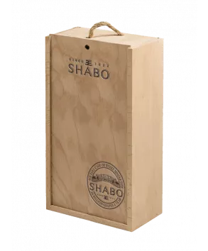 Пенал деревʼяний на 2 пляшки - інтернет-магазин SHABO