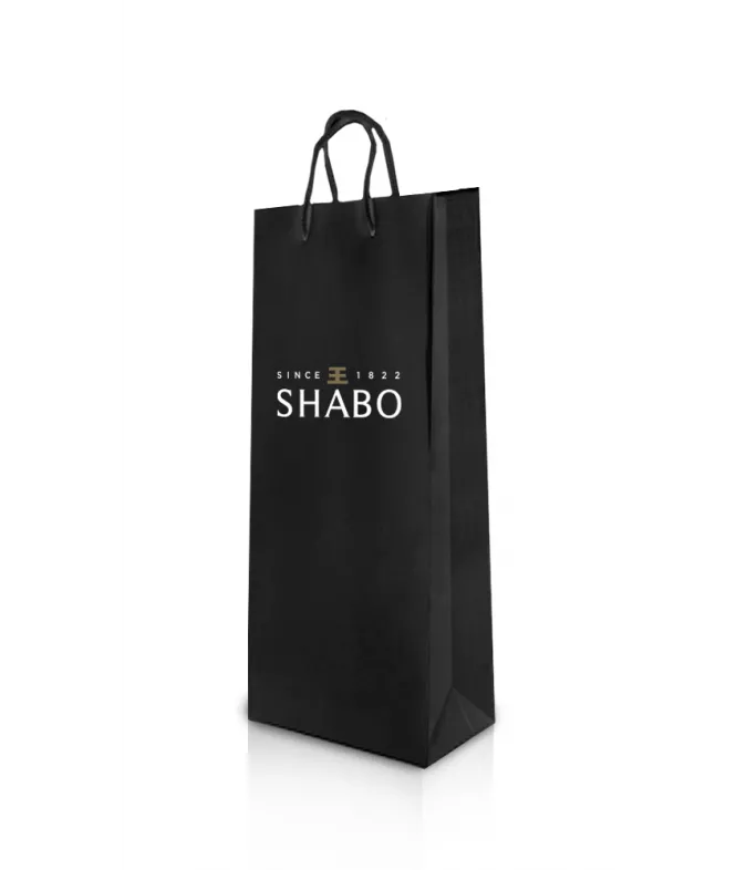 Пакет картонний на 1 пляшку - інтернет-магазин SHABO