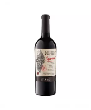 Wine SHABO Limited Edition Saperavi natural-semi-sweet red 0.75l. Wine SHABO Limited Edition Saperavi natural-semi-sweet red 0.75l. - SHABO