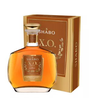 Brandy aged SHABO XO 10 years 0.5l. souv. box - SHABO