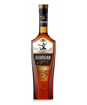 Коньяк України ординарний п’ять зірочок «ГРУЗИНСЬКА ЛЕГЕНДА» («GEORGIAN LEGEND») - інтернет-магазин SHABO