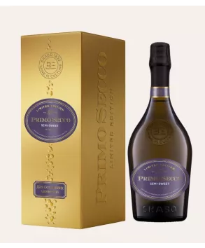 Вино ігристе SHABO Primo Secco напівсолодке біле 0,75 л. сув. коробка - інтернет-магазин SHABO