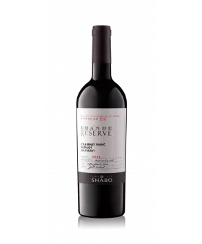 Вино тихе SHABO Grande Reserve Каберне-Фран-Мерло-Сапераві 2023 сухе червоне 0.75л. - інтернет-магазин SHABO