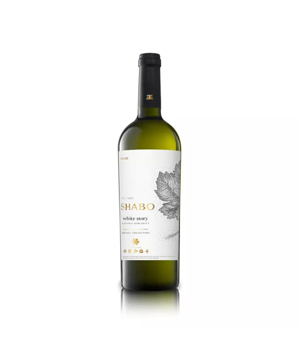 Вино SHABO Original Collection White Story природно-напівсолодке біле 0.75 л