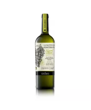Вино SHABO Limited Edition Мускат Оттонель природно-напівсолодке біле 0.75