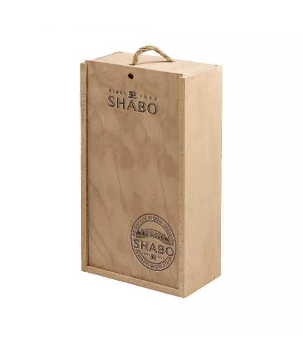 Пенал дерев'яний на 2 пляшки - інтернет-магазин SHABO